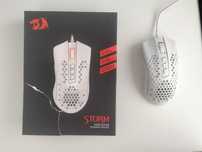 Белая мышь redragon storm