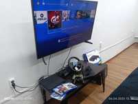 Продам Ps4 slim+ руль с педалями