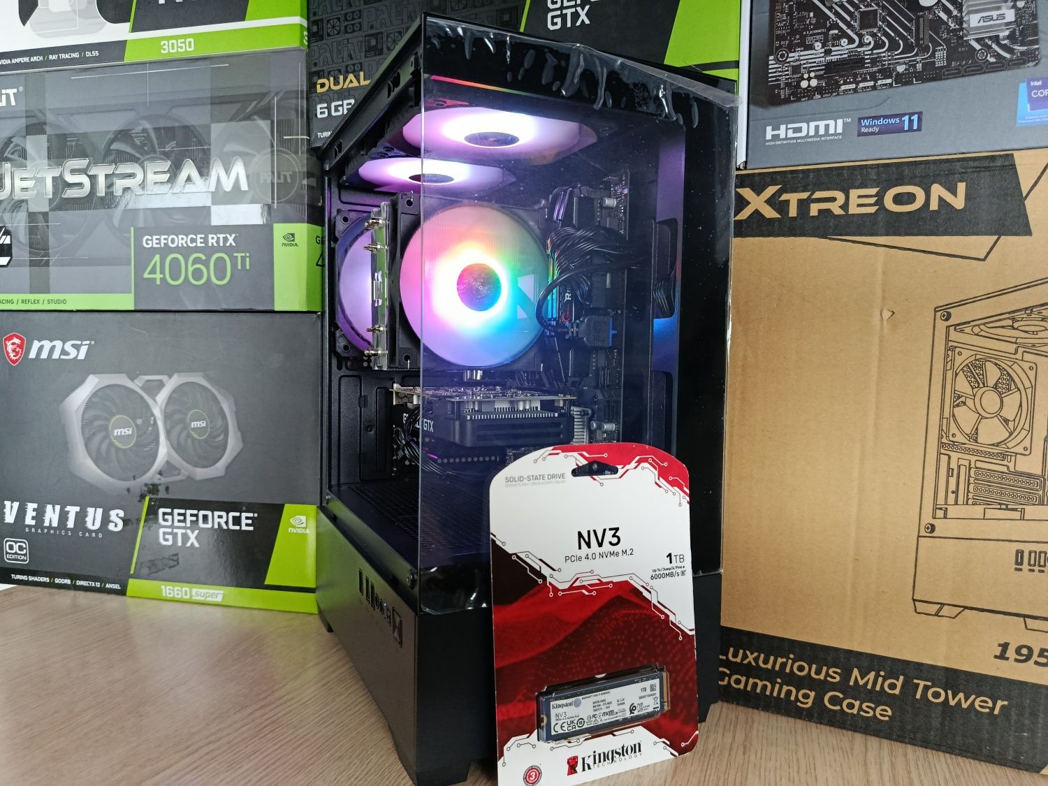Игровой компьютер / i5-12 / GTX 1650 / 16 озу