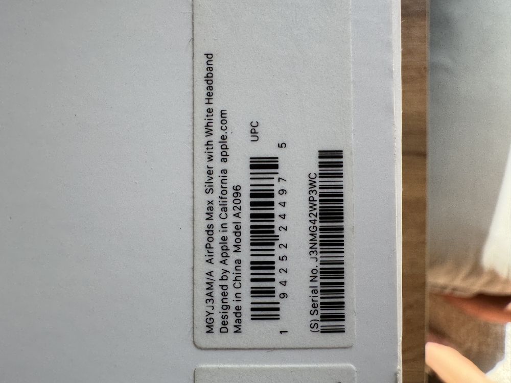 Apple Airpods Max silver original