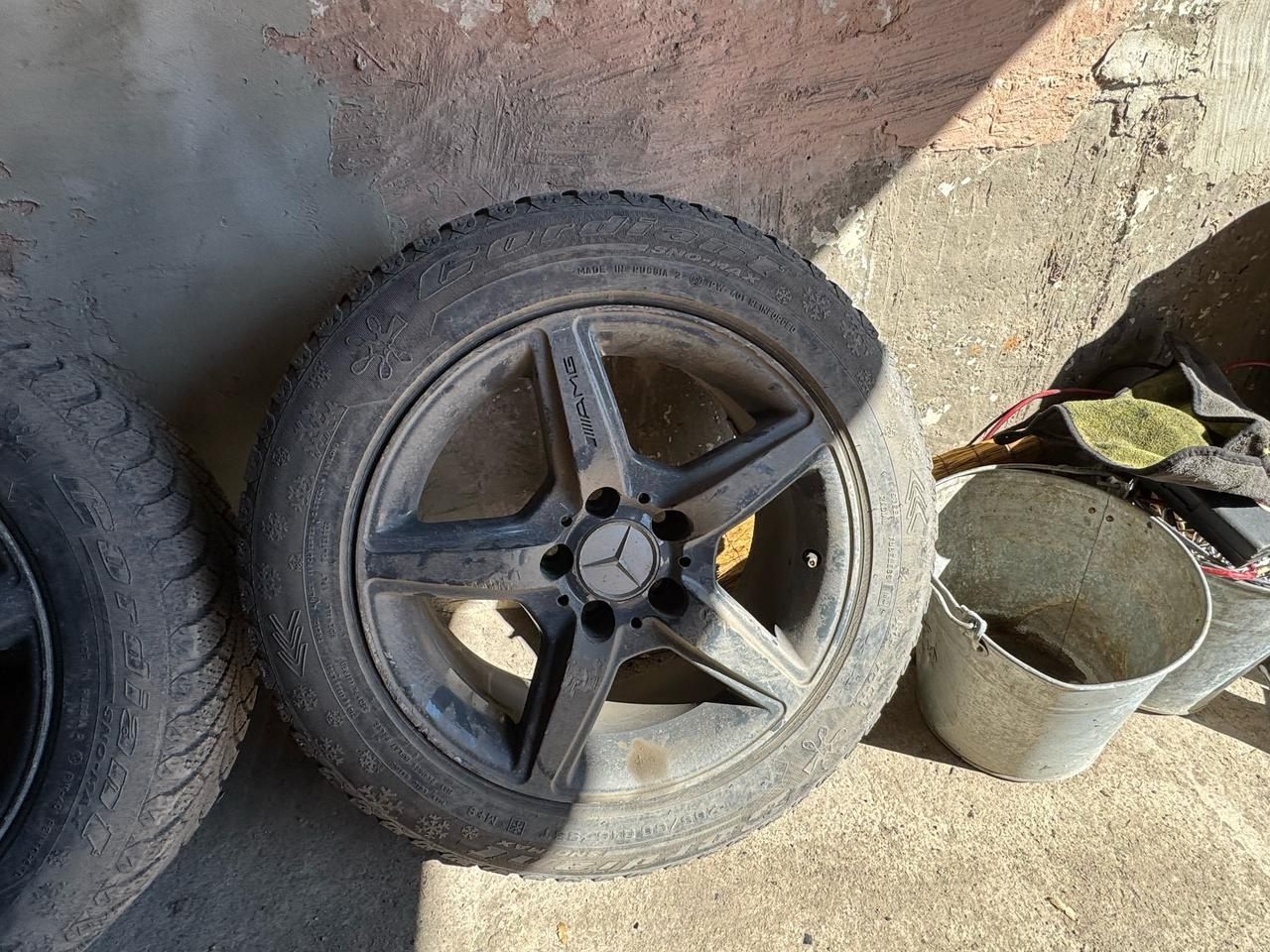 Диски AMG  с резиной