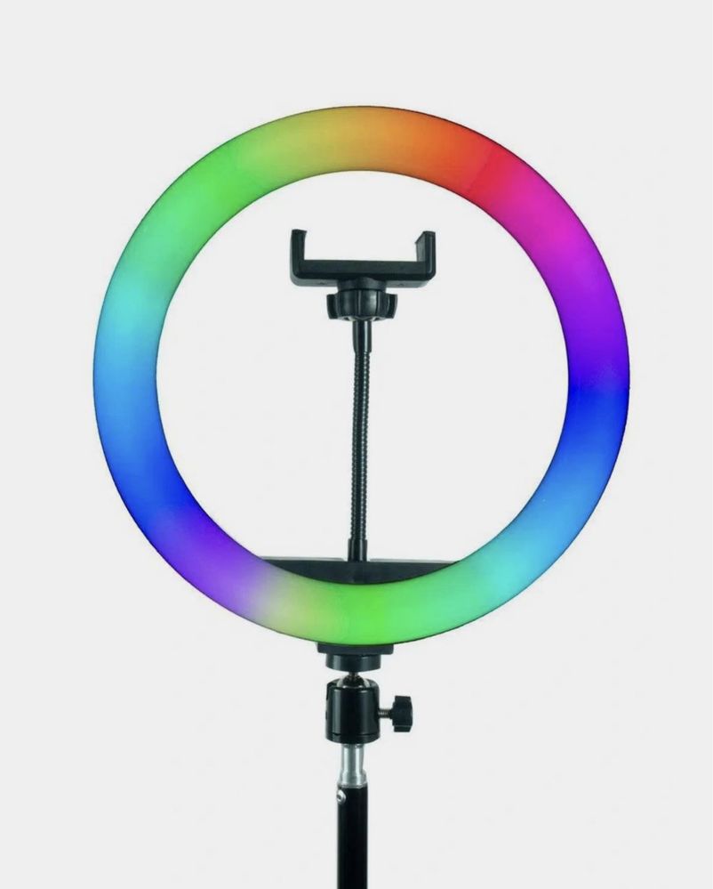 Лампа кольцевая Кольцевая лампа 45 см RGB