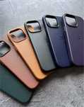Apple Leather Case ,кожаный магнитный  чехол для айфон Iphone 11,12/12