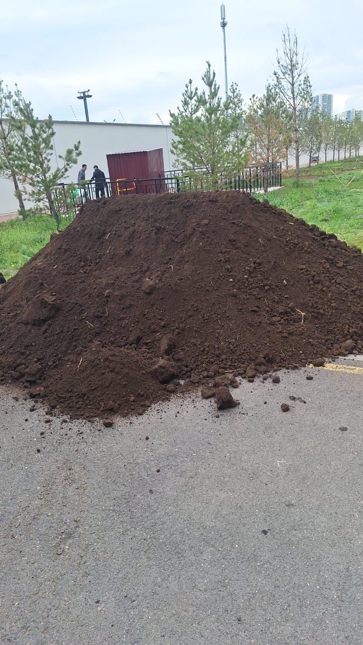 Чернозём, Перегной, песок, щебень, отсев, дресва