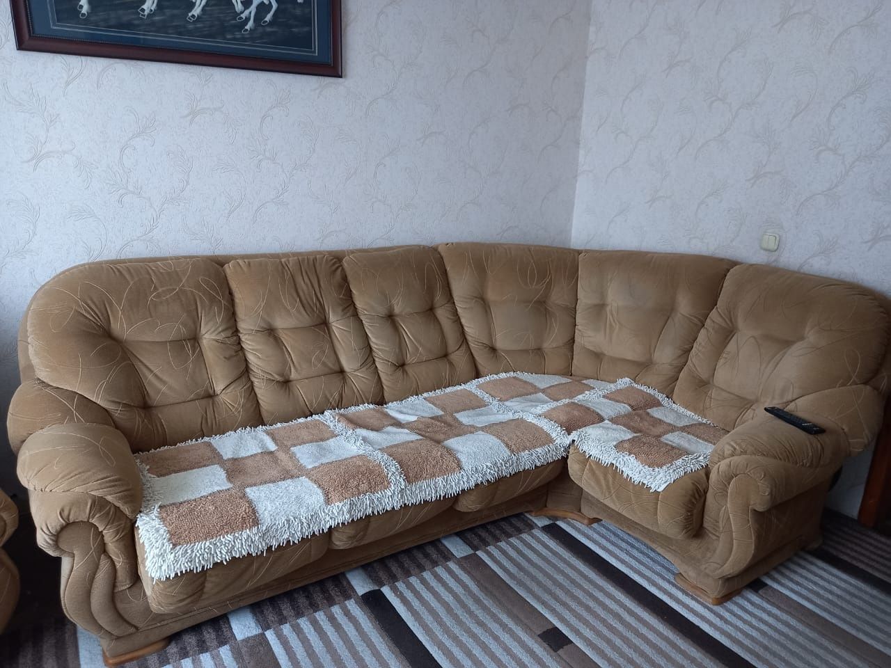 Продам диван потютьков с креслом