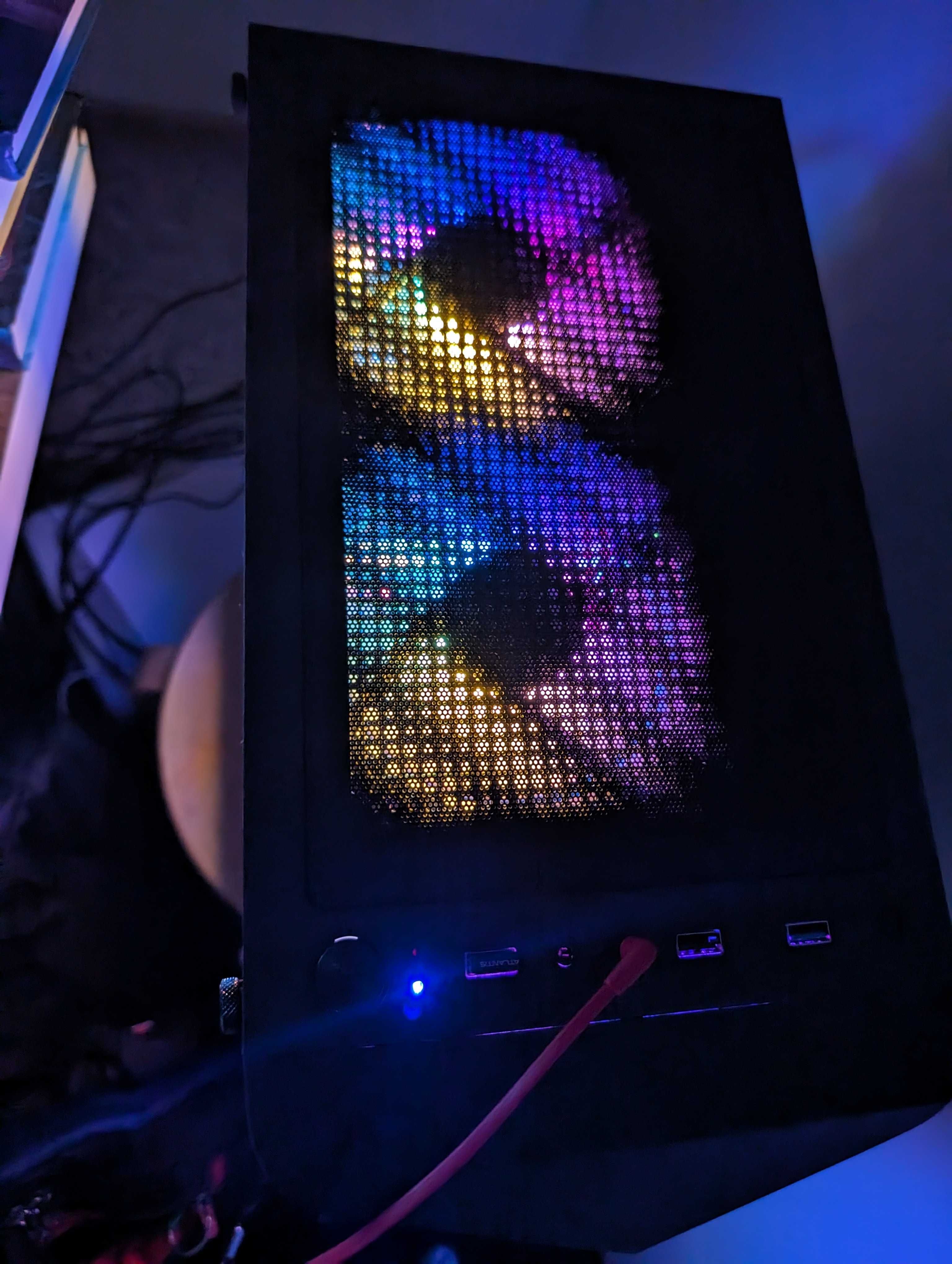 Игровой компьютер с мощной видеокартой Palit GeForce RTX 3070