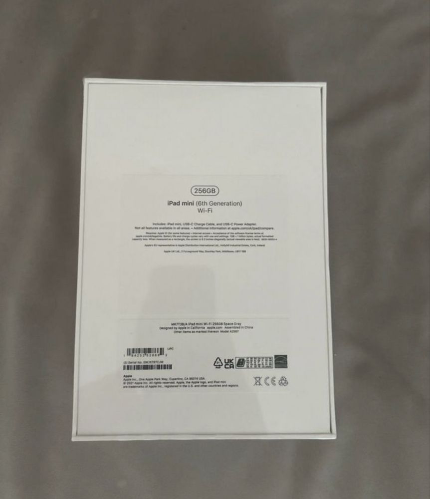 Ipad mini 6gen 256gb