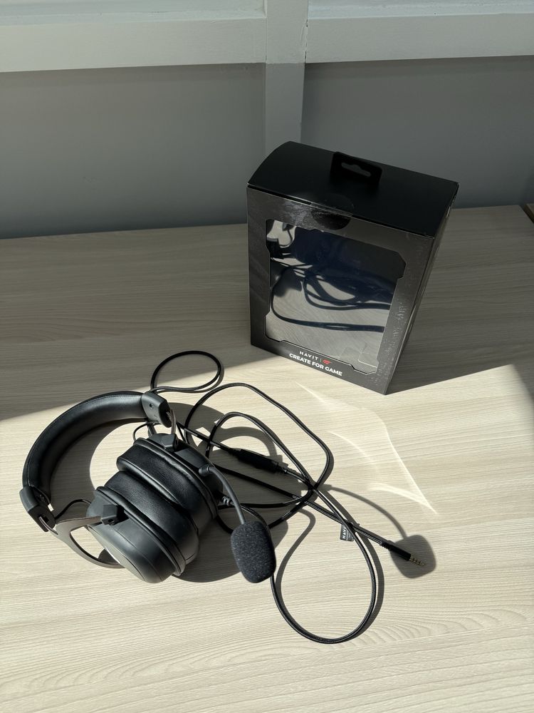 Наушники Havit GAMENOTE H2002d черный