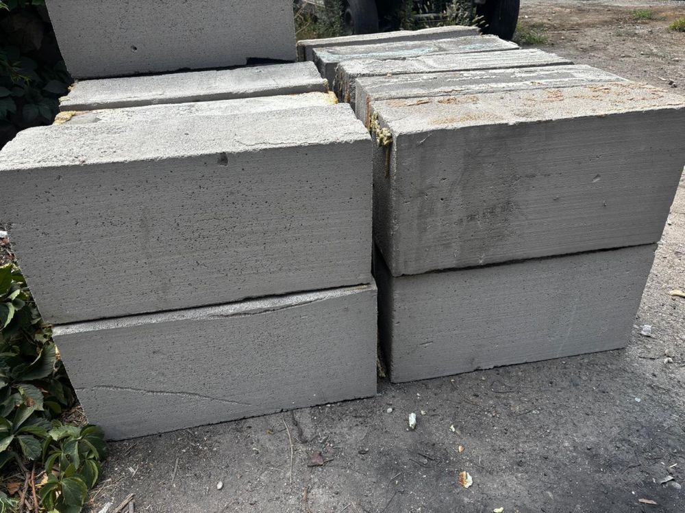 Газоблок б/у в хорошем состоянии 50 шт