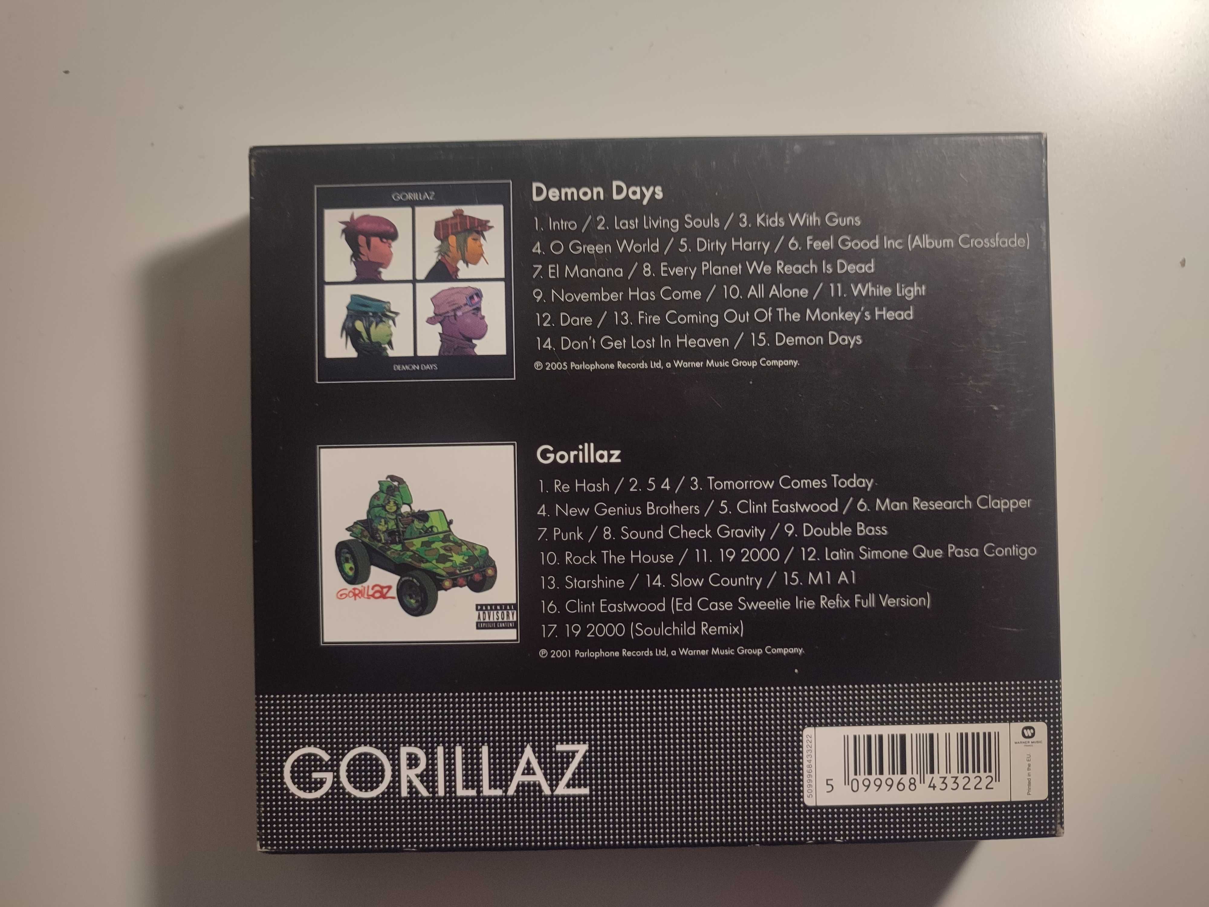 (ОРИГ) Gorillaz - Gorillaz/Demon Days CD (Набор)