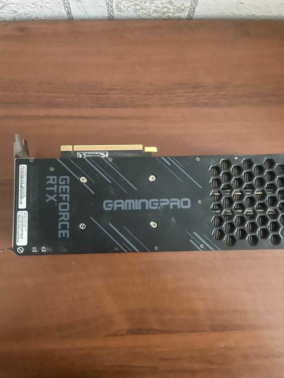 Видеокарта PCI-E 8Gb Palit RTX 3070 Gaming Pro V1, GeForce RTX3070