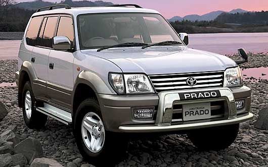 Бампер на Toyota Land Cruiser Prado 90/95(00-)/Ленд Крузер Прадо 90-95