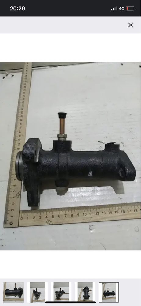 Главный тормозной цилиндр Газ