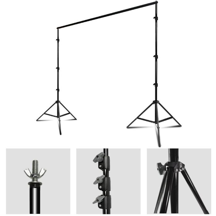 Крепление для фона стоика треноги фотофон 2*2, 2*3 и 3*3 Доставка по Р