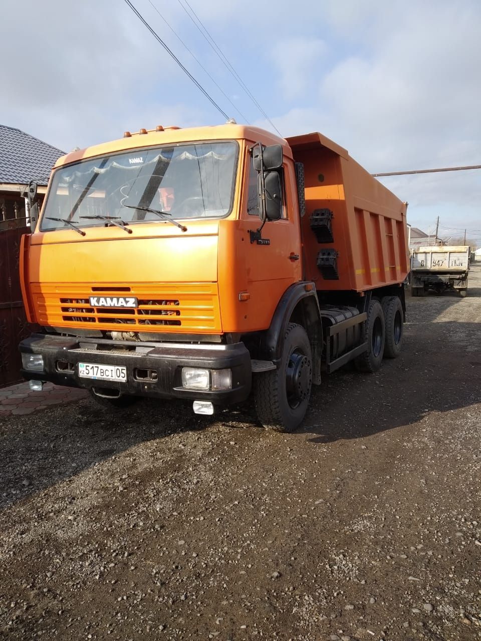 Услуги КамАЗ Песок, отсев на КАМАЗе 15 тонник