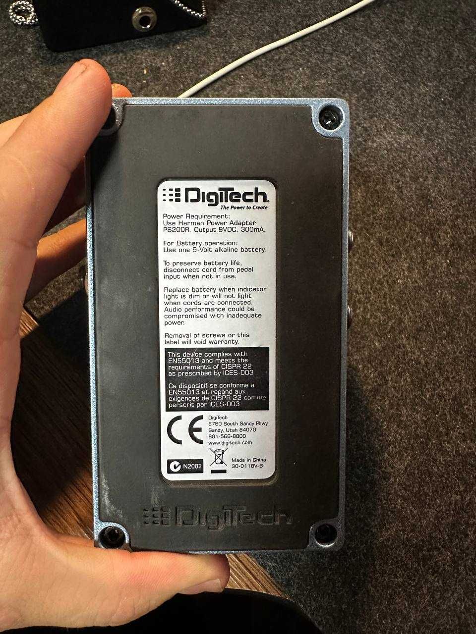 Продам гитарную педаль DIGITECH XHP Hyper Phase стерео фейзер
