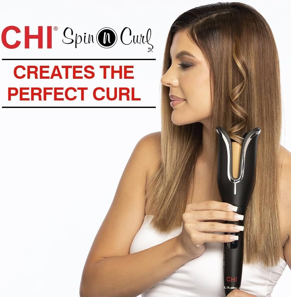 Керлер утюжок завивка волос Chi SpiN Curl фен стайлер как Dyson Дайсон