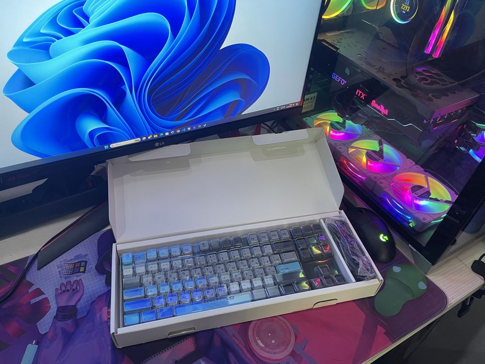 Механическая клавиатура Varmilo MA87M V2 Moonlight