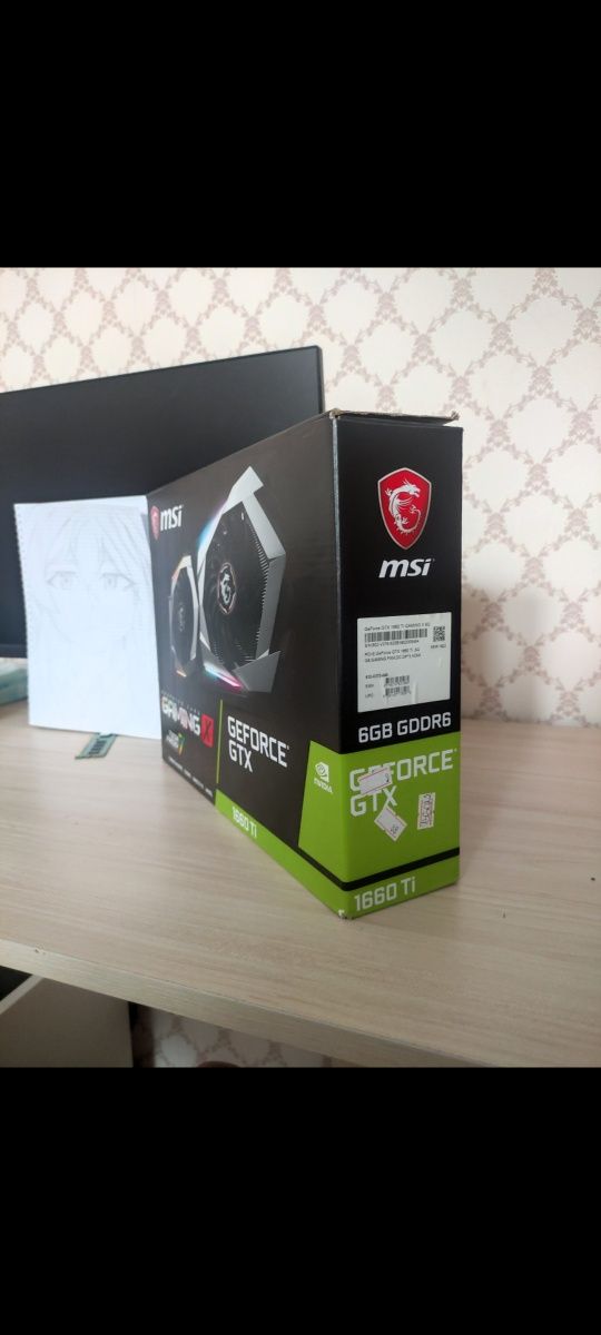 Видеокарта Gtx 1660 ti