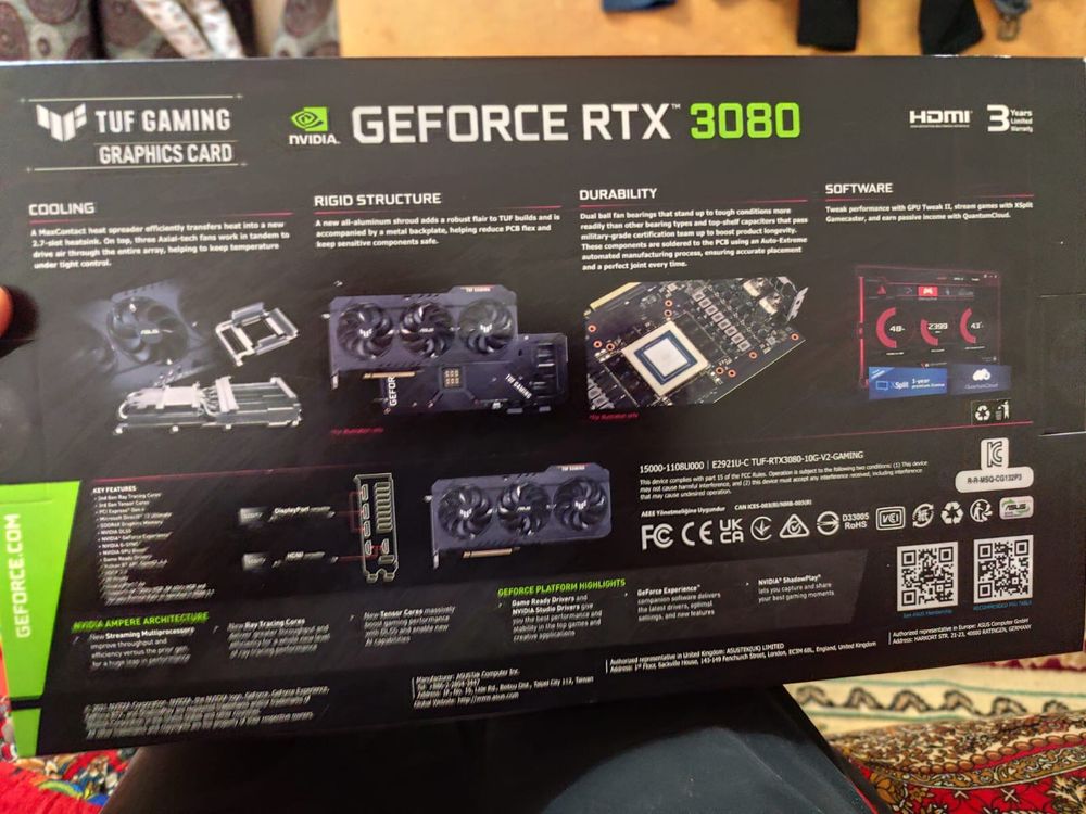 TUF Gaming GeForce RTX 3080