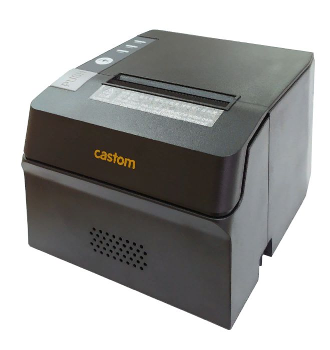 Принтер чеков Castom POS 80MM USB / LAN (чековый термопринтер)