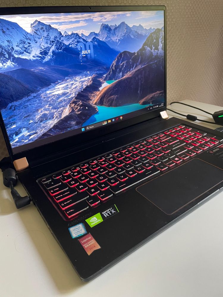 Msi gs75 ноутбук