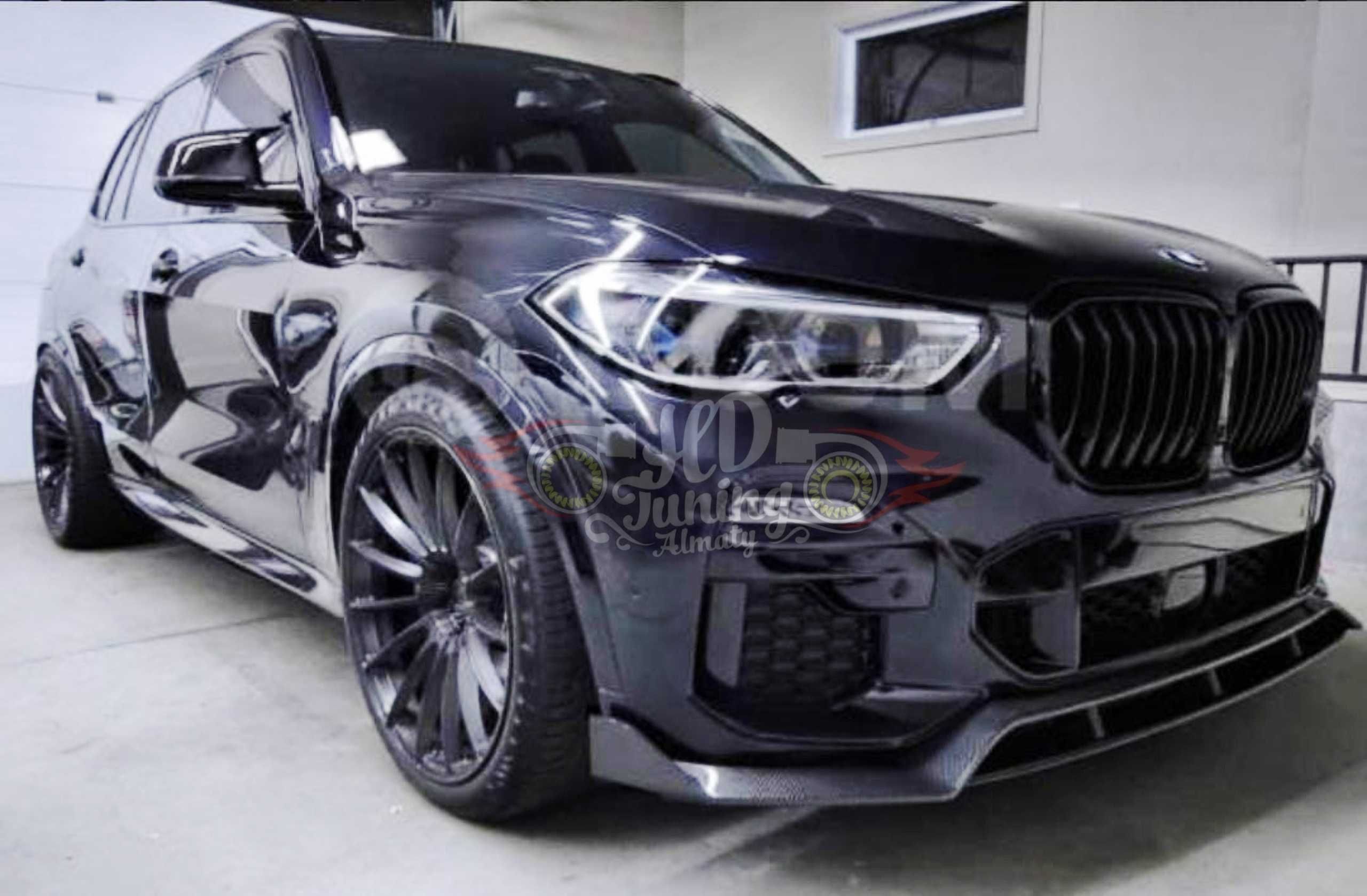 Губа на передний бампер BMW X5 F15 версия М