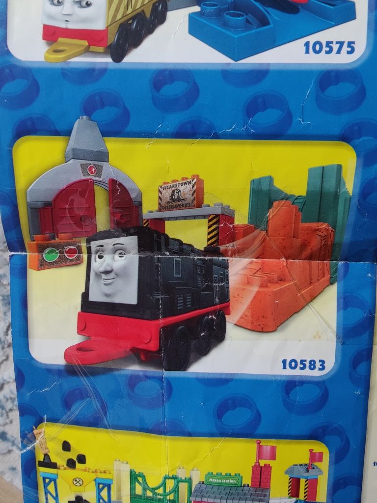 Паровозик Томас конструктор Mega Bloks мега блокс Персия