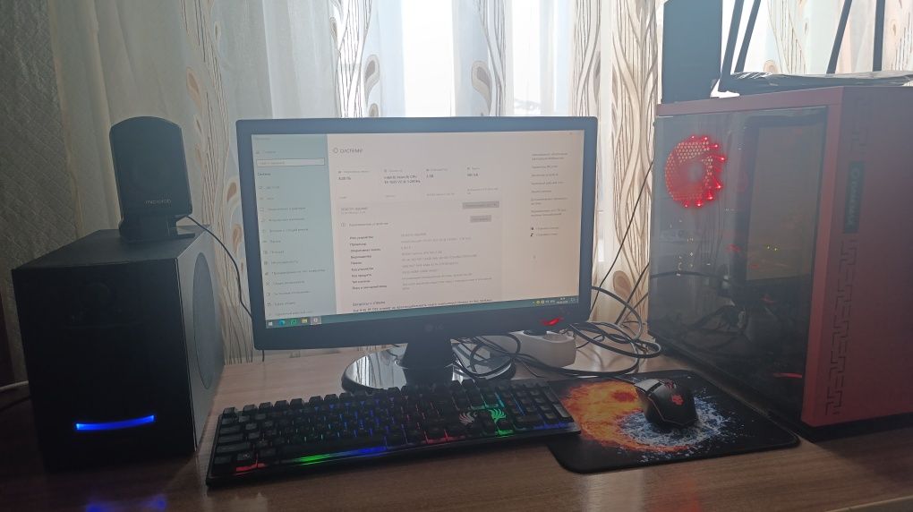 Компьютер в хорошем состоянии.