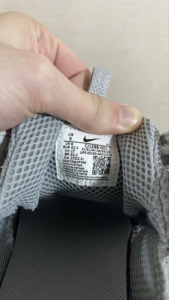 Кроссовки 9 US Nike air zoom spiridon cage 2