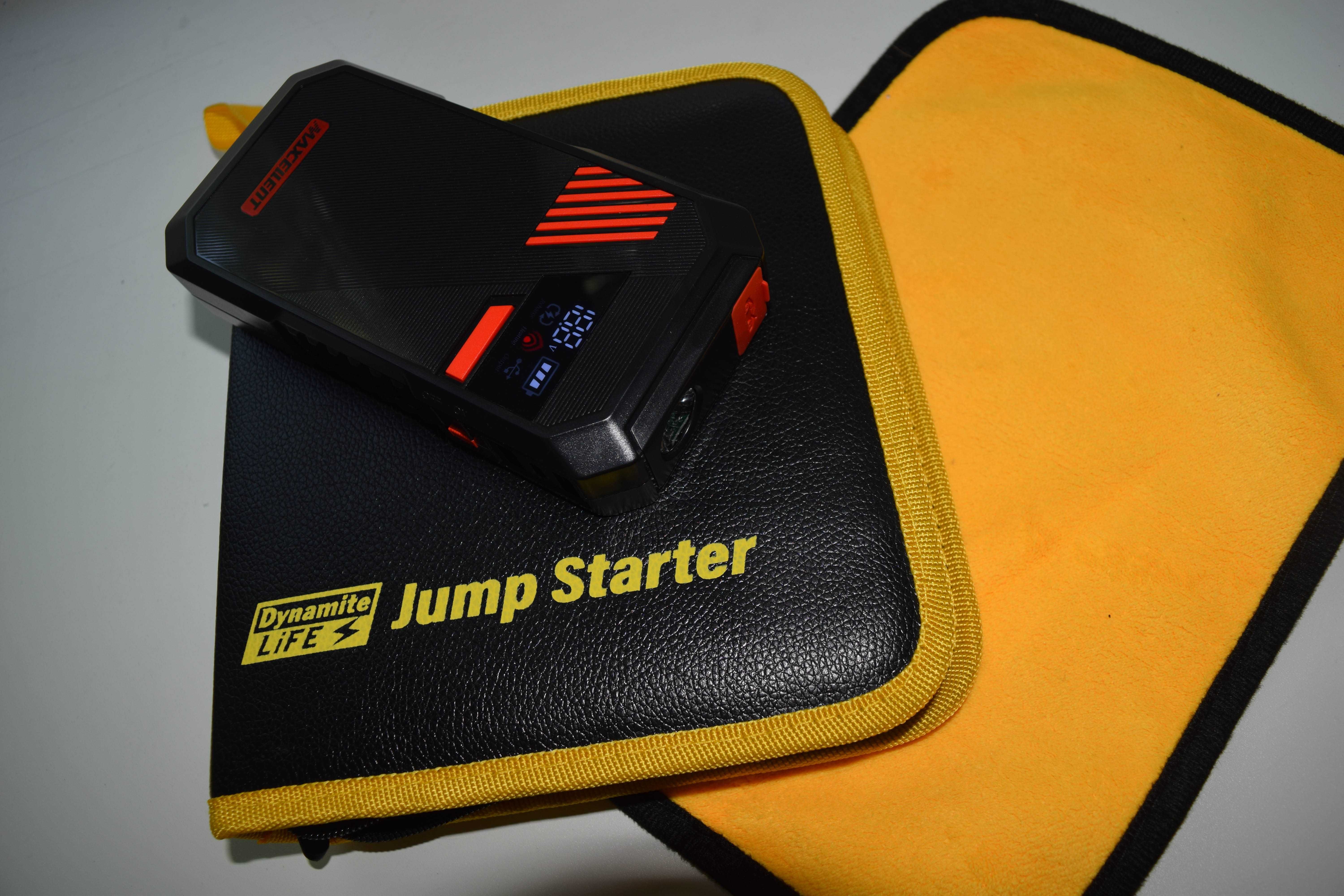 Jump Starter + фонарик
 аккумулятор life срок службы 10-15 лет