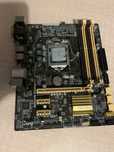 Мат плата ASUS B85M-G. DDR 3
