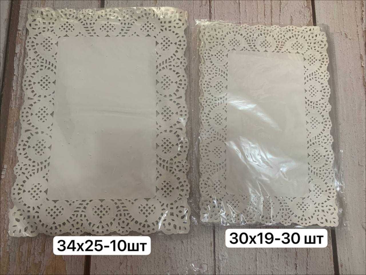 Ажурные бумажные салфетки для торта