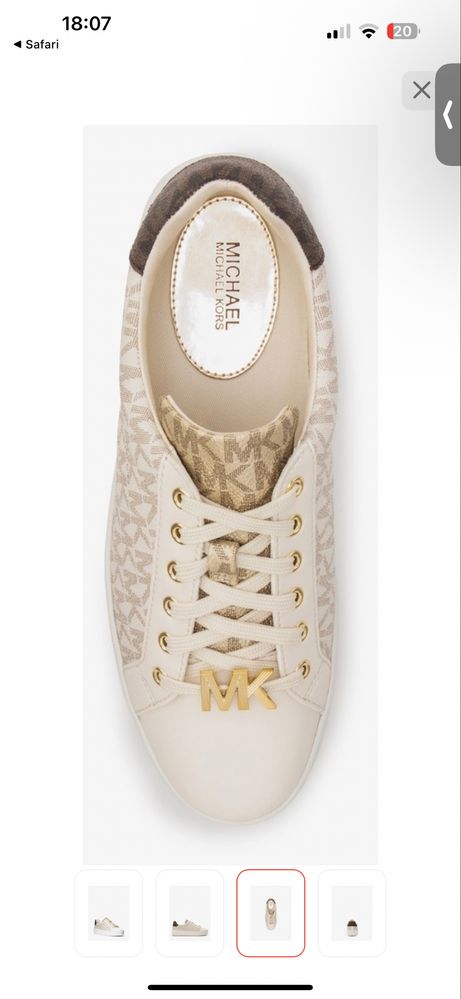 Продается кеды Michael Kors poppy