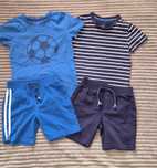 Костюмы на мальчика mothercare 110-116 и панда h&m размер 104 панама