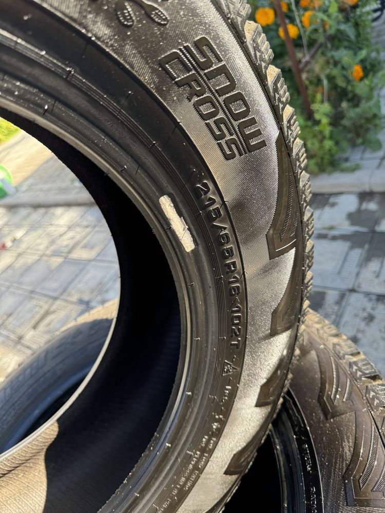 Шипованные шины 215/65 R16 Cordiant Snow Cross