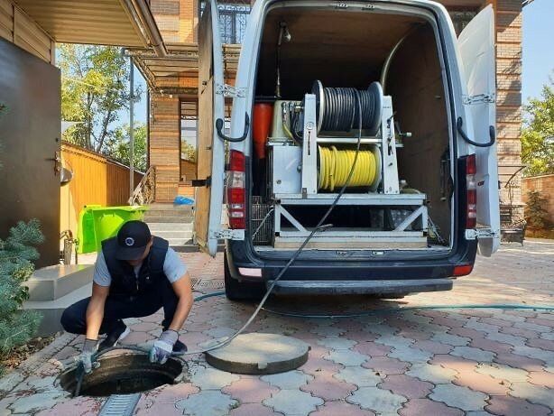 Крот Прочистка Канализации Канализация Устранение Засоров Астана 24/7