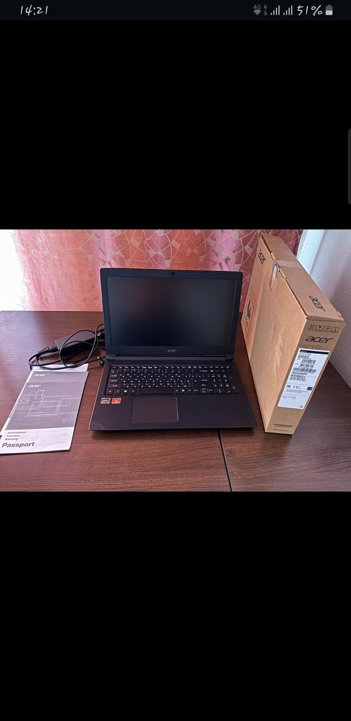 Ноутбук ASER (RYZEN)
