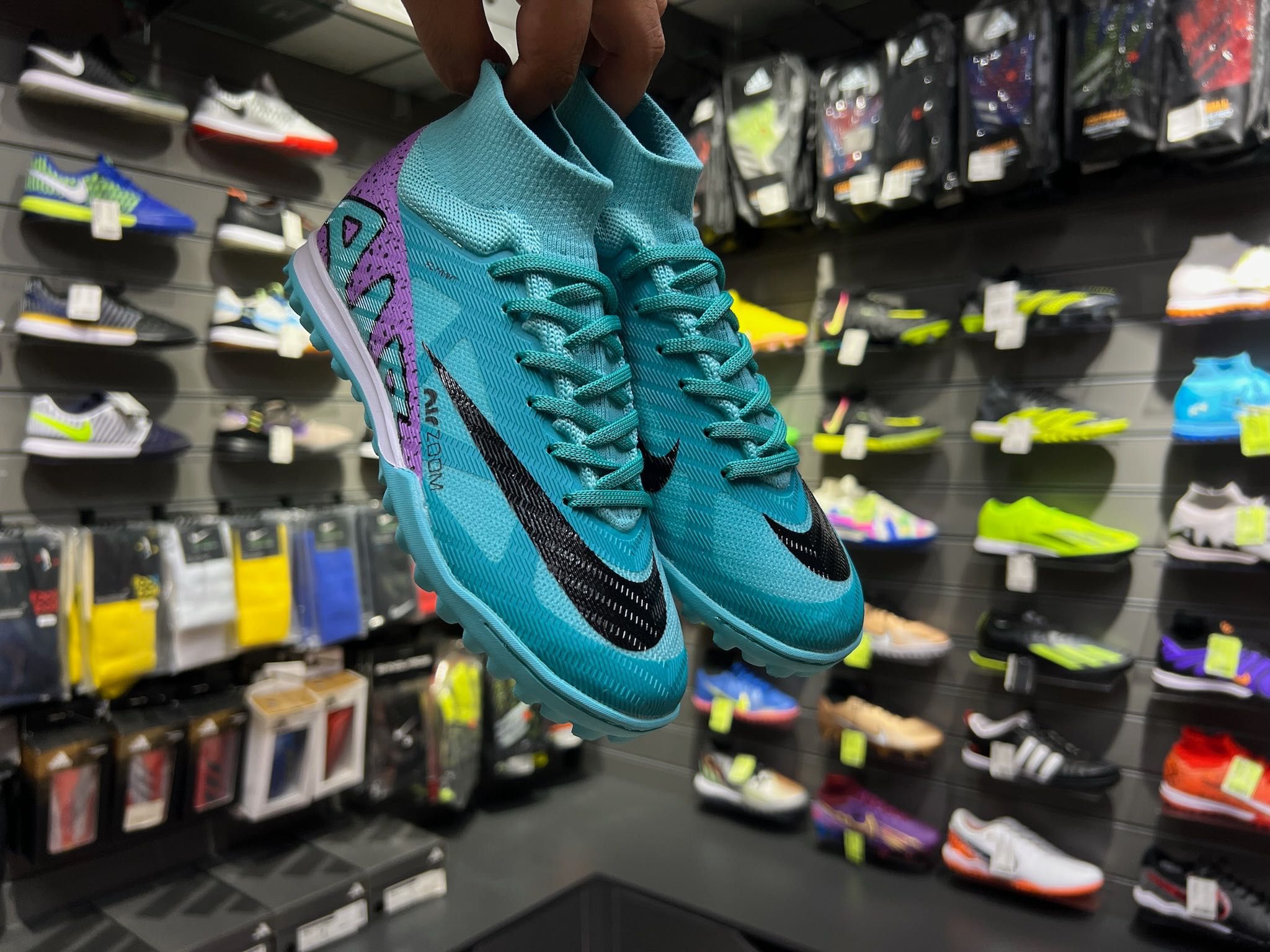Бутсы сороконожки Nike Mercurial Air Zoom Superfly в Алматы