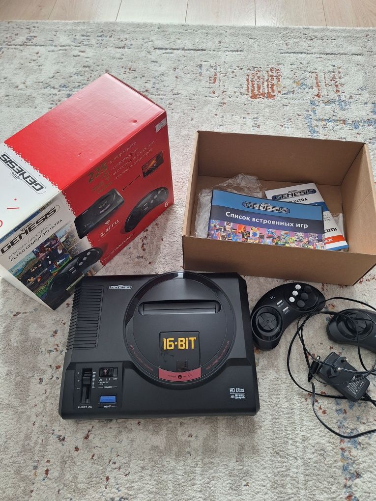 Продам игровую приставку Genesis retro