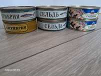 Рыбные консервы продам.