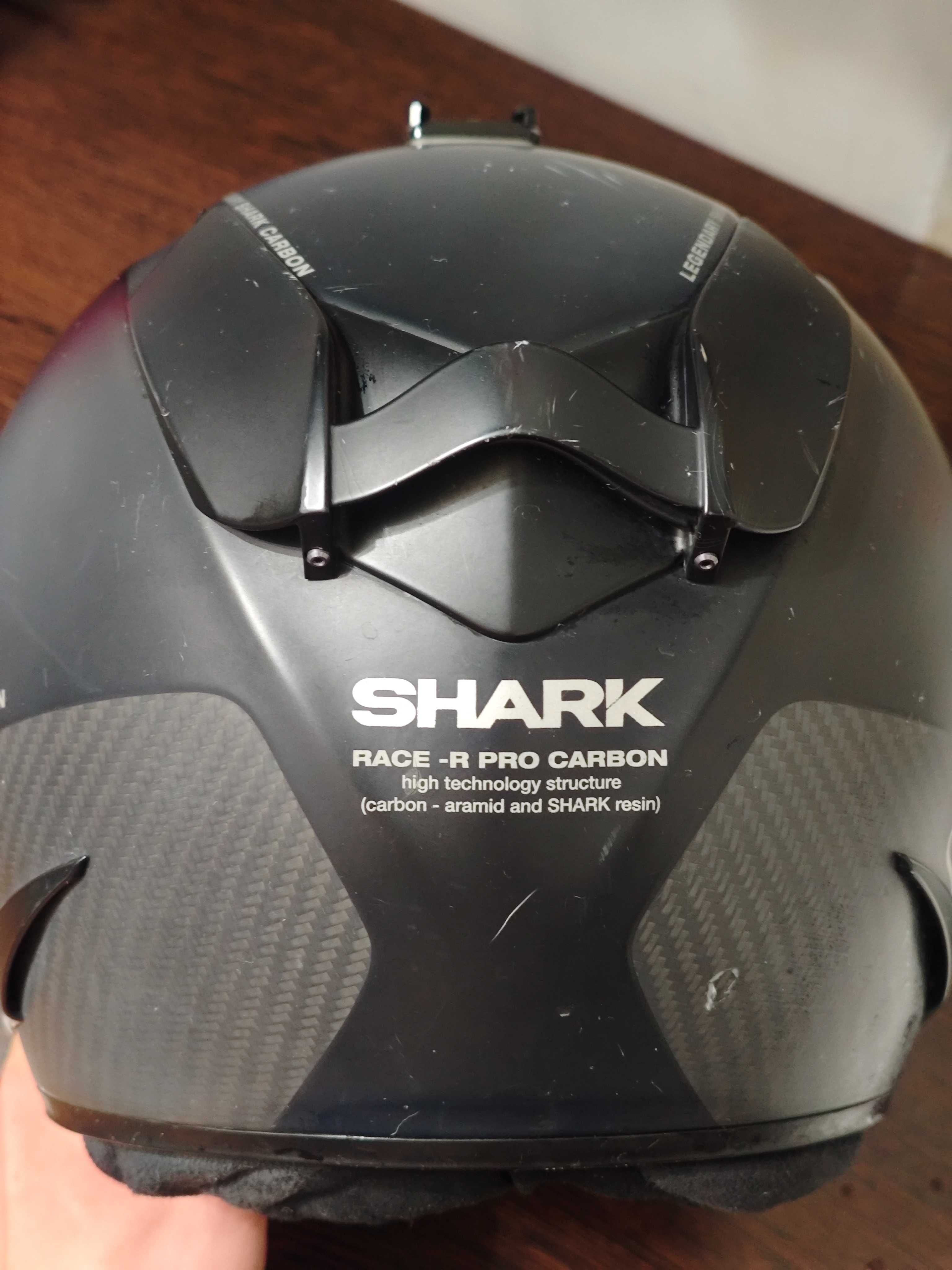 Мотошлем шлем shark race pro GT carbon