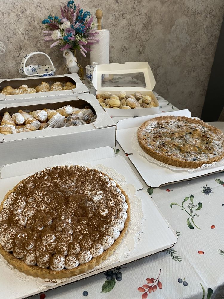 Домашняя выпечка, пироги, торты, различные десерты