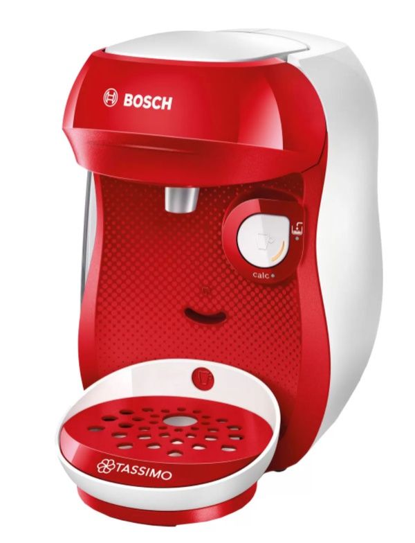Капсульная кофемашина Bosch Tassimo Happy, красная