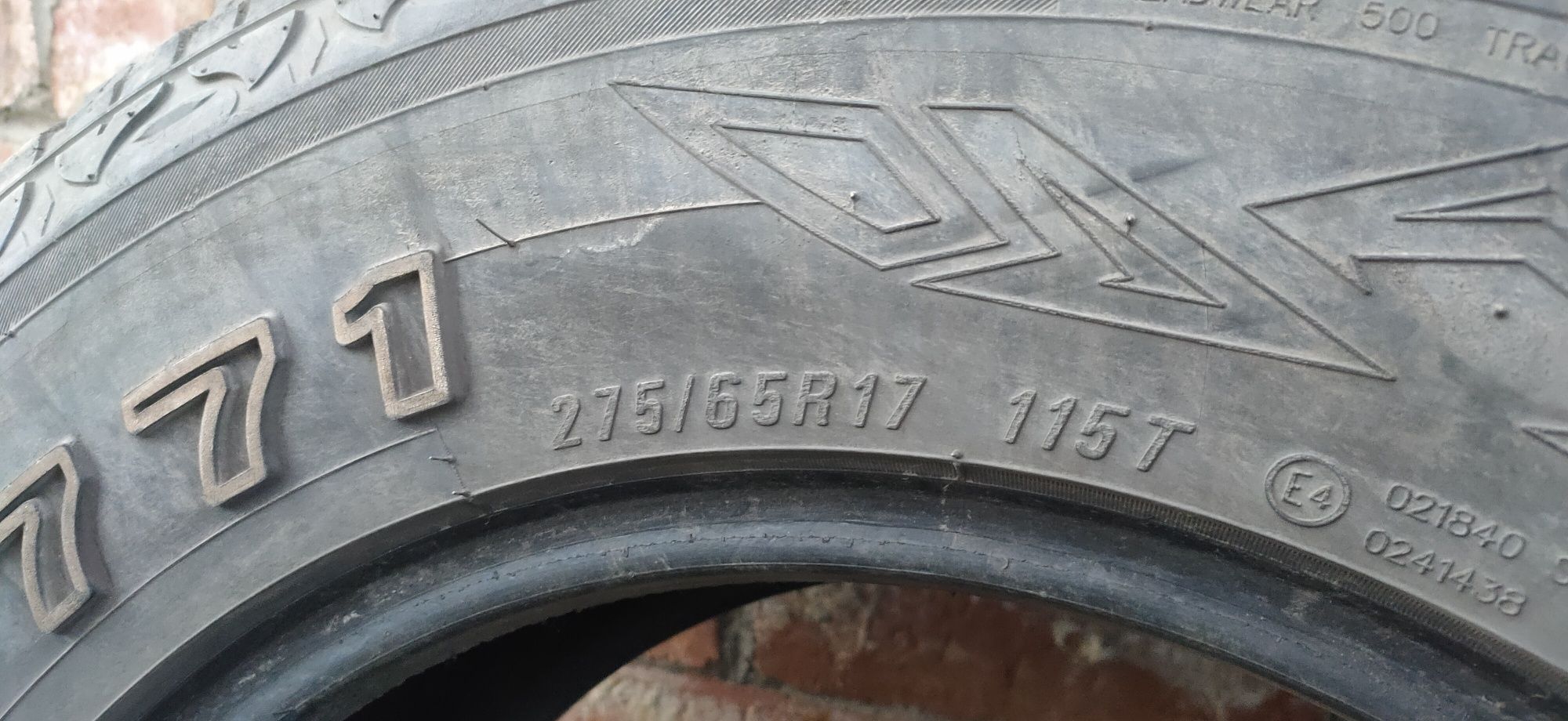 Продам шины  Maxis bravo 771 AT 275/65 r17