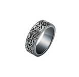 Кольцо серебро "Möbius ring" рэтро стиль.