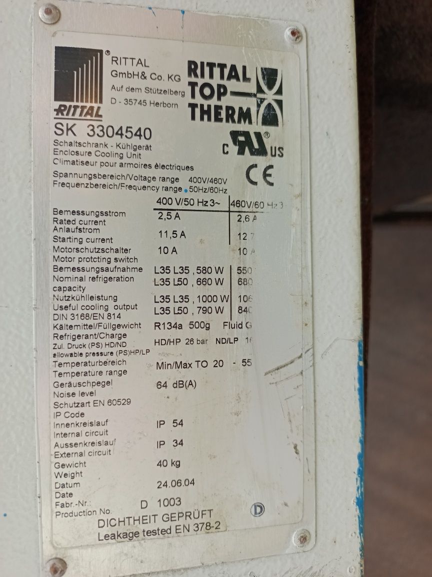 Кондиционер RITAL top therm
