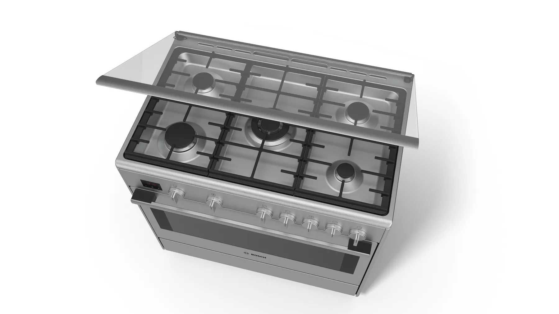 Плита газовая Bosch HSG-738257M. Большая. 90 на 60