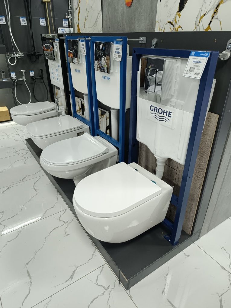 инсталляция Grohe ,