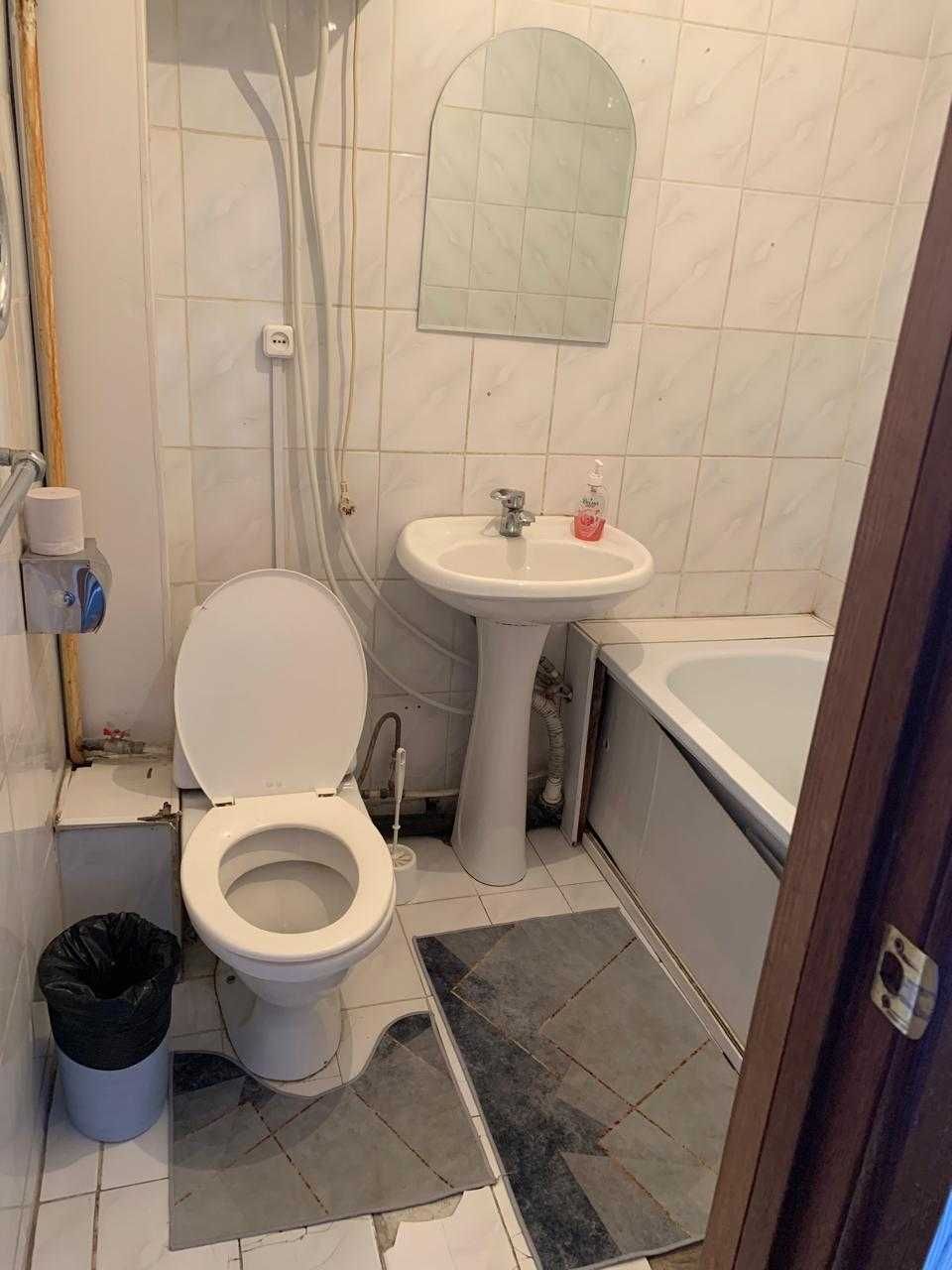 1 комн.квартира, центр, район м-на Бородинский. Водонагреватель.
